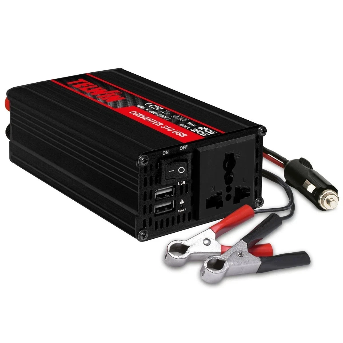 Adattatore convertitore step-down da 18 V a 12 V CC per batteria Bosch