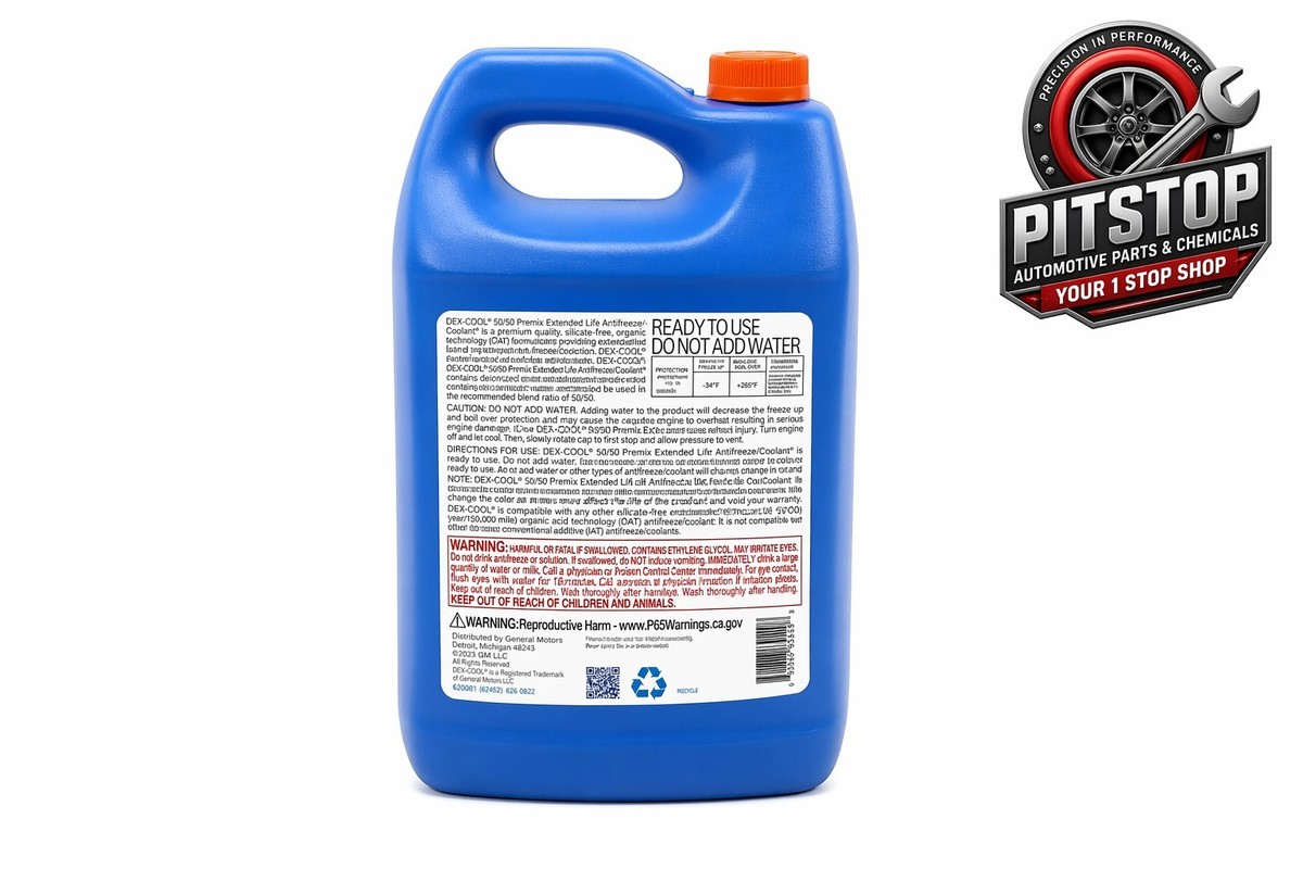 ACDelco 10-5027 X 1 GM OEM Extended Life Antifreeze Coolant 50/50