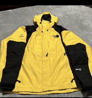 Vintage North Face Summit Series Gore-Tex XCR Jacket Skirt M Yellow Black