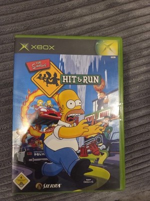 SEHR SELTEN USK Erstauflage Microsoft Xbox Classic - the Simpsons Hit & Run