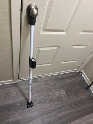 Securityman Door Security Bar with 120dB Alarm, Heavy Duty Jammer Stick