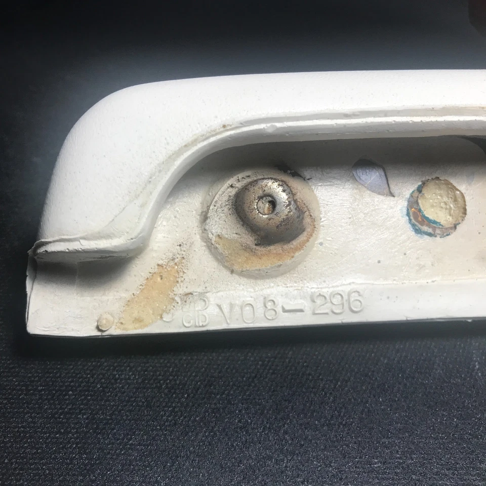 NOS Mopar 1956 ARM REST Pad & Plate 1609101, Plymouth Savoy Belvedere, MoPar Foto 4 de 4