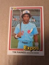 Tim Raines 1981 Donruss  #538 (RC) Rookie Card Hall Of Fame Montreal Expos