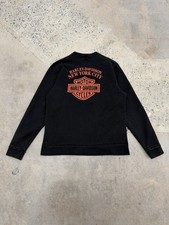 Harley Davidson Motorcycles New York NY Crewneck Sweatshirt M Faded Vintage Y2K