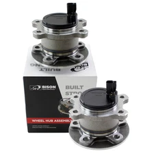Bison Performance 2pc Set Rear Wheel Bearing Hub Assembly For Volvo XC60 FWD