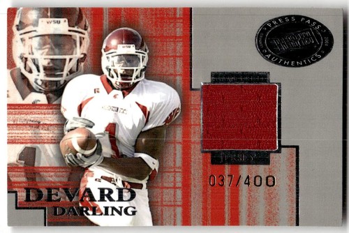 2004 Press Pass SE Devard Darling Game Used Jerseys Silver #/400 #JC/DD