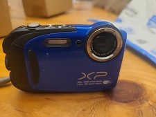Fujifilm FinePix x Series XP70 Digital Camera Blue Great Condition 