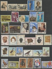 GREECE Sc#1288-1291, 1295-1342 1979 Eight Complete Sets Used
