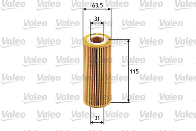 Ölfilter VALEO 586511 Filtereinsatz für X3 ALFA E83 ALPINA FIAT BMW D3 BRERA 159