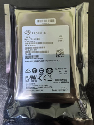 NEW Seagate 7.68TB Nytro 3131 2.5'' XS7680TE70014 Dual 12Gb/s SAS RI Server SSD