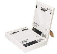 4x YLLEVAD IKEA 13x18 Bilderrahmen Dekoration weiß längs/quer Foto Halter