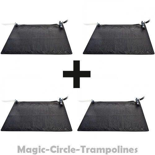 4x INTEX Solarmatte Poolheizung 120x120 Solarkollektor Solarheizung Pool 28685 - Bild 1 von 1