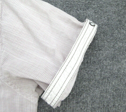 BKE Shirt Mens Large White Standard Fit Short Sleeve Pearl Snap Up Western L - Picture 6 of 14