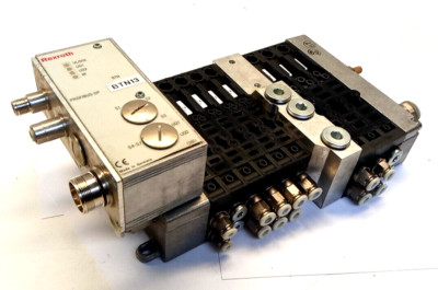 Rexroth RMV-DP/F 1827030166-111 Ventilinsel Ventilblock R480240552 Steckplätze 9