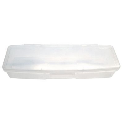 3pcs Small Plastic Manicurists Personal Box Storage Case Container White