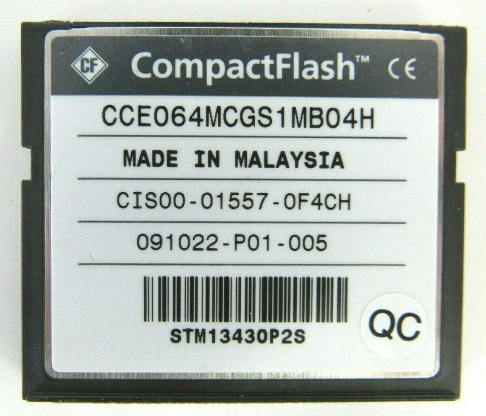 Cisco 16-2735-01 64MB Compact Flash Memory Card 7-3 - Image 2 of 3