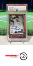 2024 Topps Finest Variation Auto Red Lava /5 Jasson Dominguez #FRJD PSA 9 RC