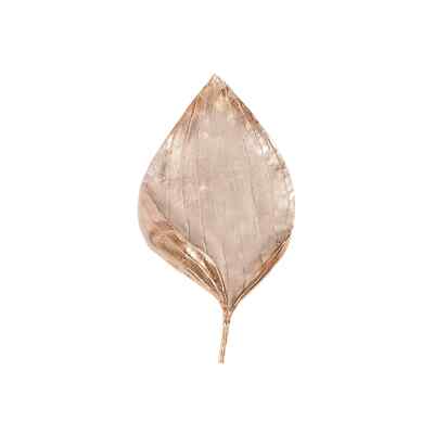 Howard Elliott Collection Champagne Leaf Wall Decor, Large NEW