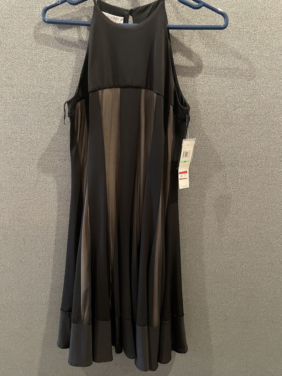 Maggy London Petite dress Black party dress sleeveless