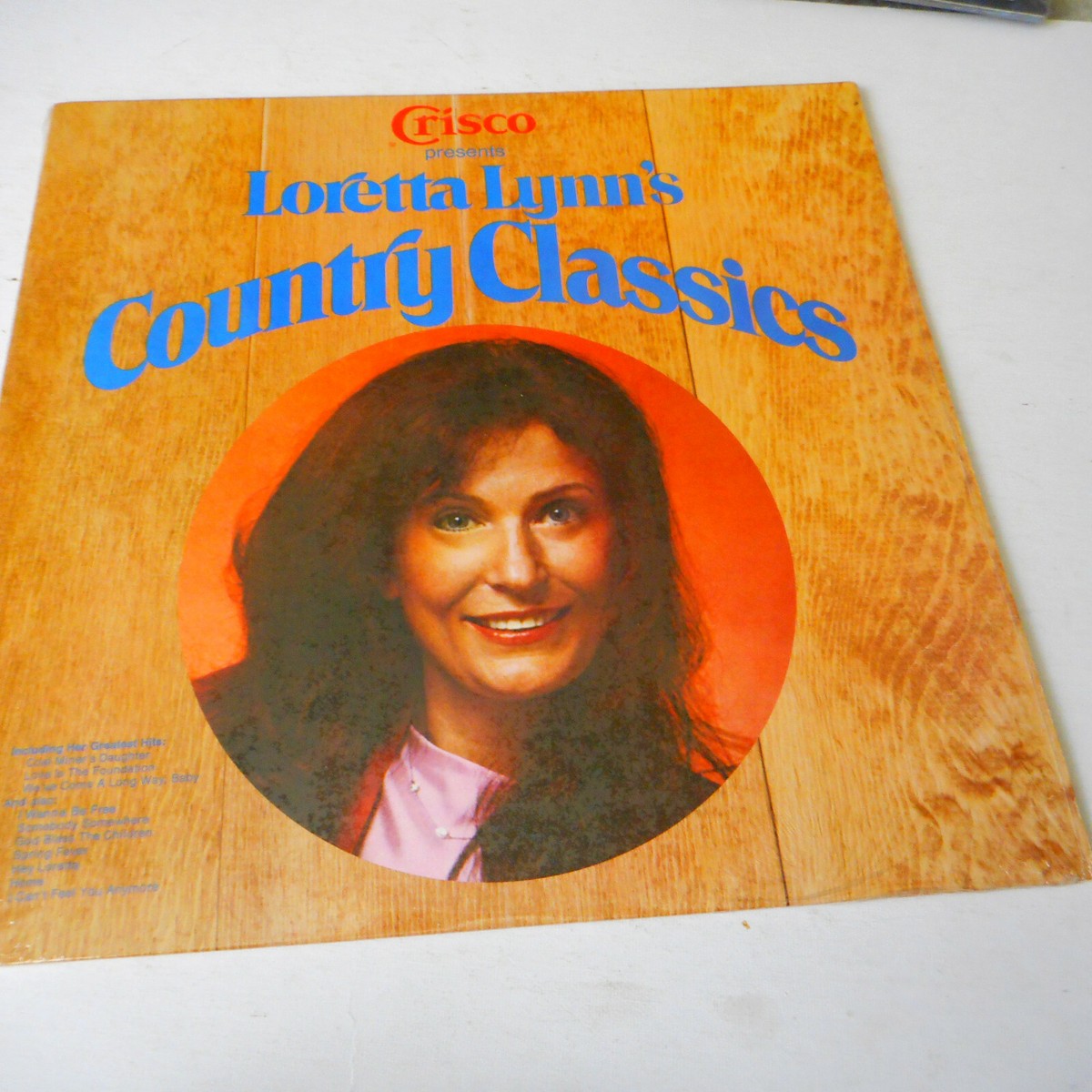 Vintage Crisco Presents Loretta Lynn's Country Classics 1979 Vinyl Vintage Crisco Presents Loretta Lynn's Country Classics 1979 Vinyl