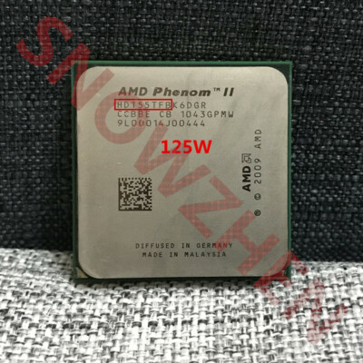 AMD Phenom II x6 1055T CPU Six Core 2.8GHz 6MB 125W Socket AM3 Processors