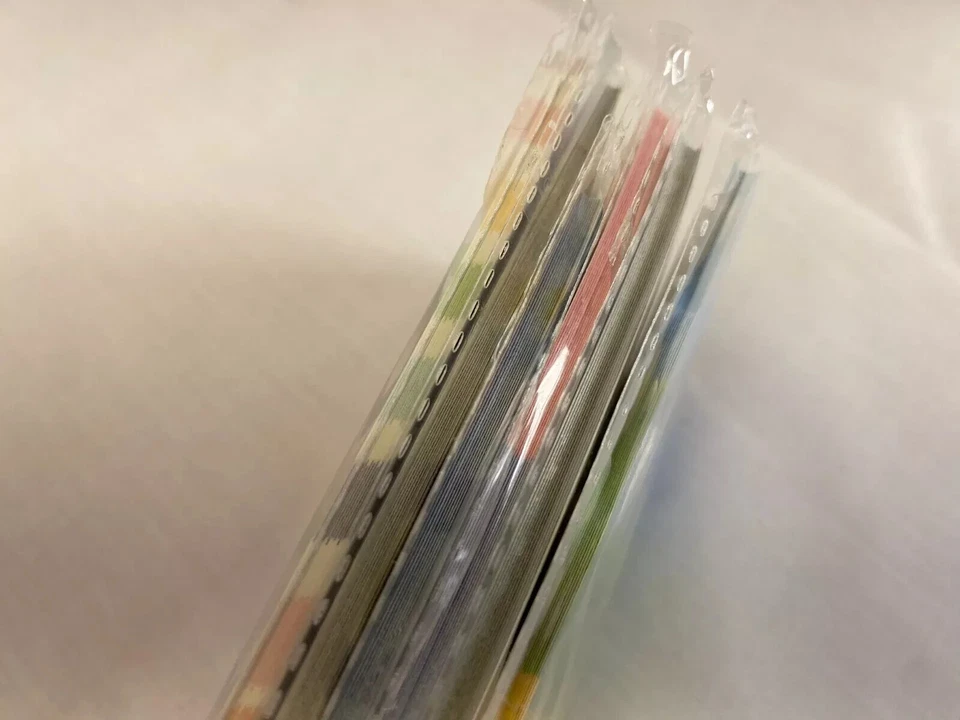 Lote de 40 Bordes de Boletín Reversibles, Coloridos Nuevos (14 Cuentas en Un Paquete) Foto 4 de 4