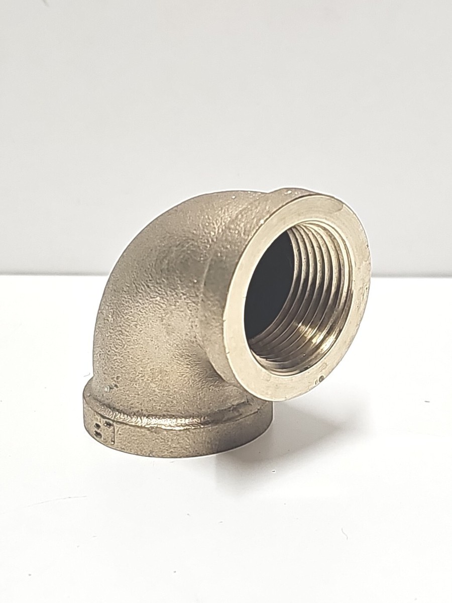 Everbilt 90-Degree Elbow Fitting Brass 3/4
