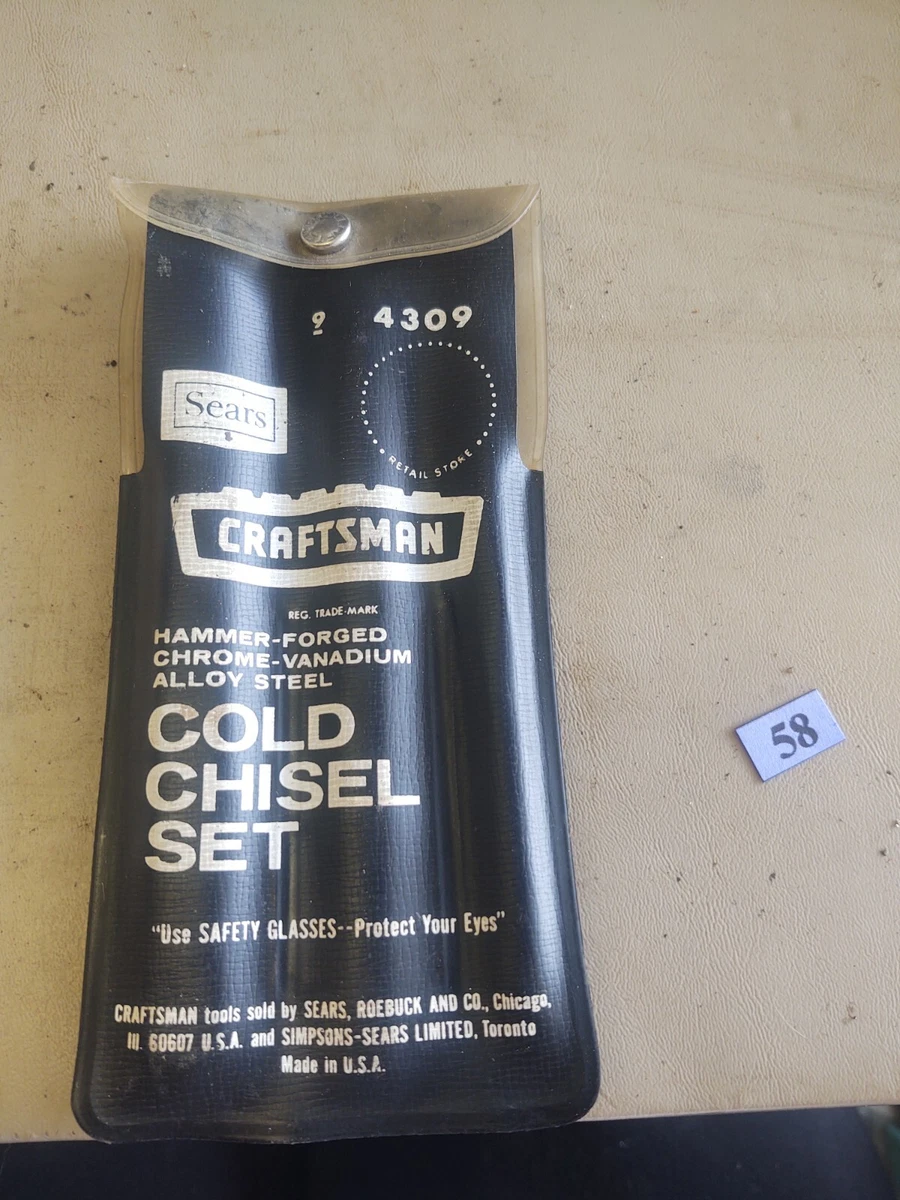 Craftsman cold chisel set online