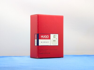 Vintage! Hugo Boss Woman Eau De Toilette 75ml 2.5 oz Spray Made in UK - RARE
