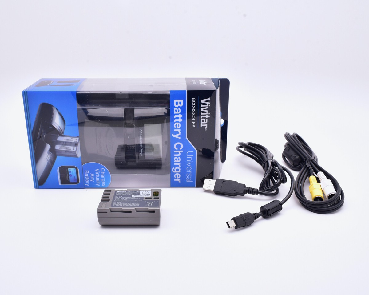 Nikon D80 10.2MP Digital SLR Camera Black Body Only DX READ