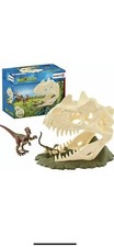 Schleich Dinosaurs Large Skull Trap with Velociraptor Playset