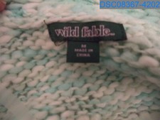 Wild Fable: Women's Medium Mint Blue Long Sleeve Sweater 195994589980