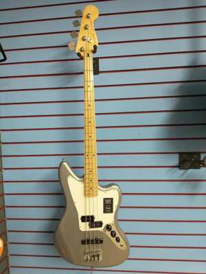ベース FENDER MEXICO Player Jaguar Bass Fender Player Jaguar Bass Maple Fingerboard Silver | Guitar