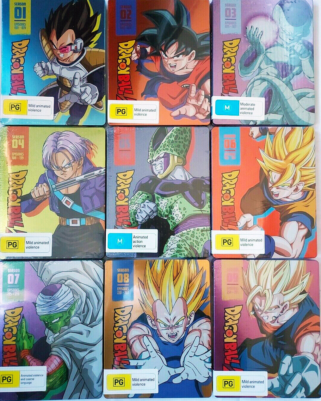 Dragon Ball Z: Season 1 (Steelbook Edition) - Episodes 1-39 - Blu