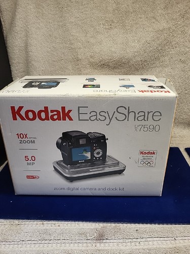 Kodak EasyShare DX7590 5.0MP Digital Camera - Black CIB - Picture 15 of 17