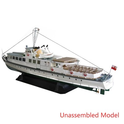 1:100 Unassembled DIY Baltic Fleet Coastal Ferry Lilla Weneda Night Cruise Ship
