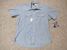 Vintage 90s Wrangler Snap Rodeo Cowboy Western Shirt XL READ