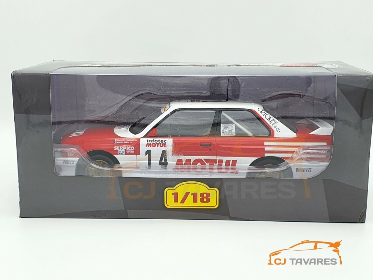 ALTAYA IXO BMW M3 #14 F. CHATRIOT RALLY TOUR DE CORSE 1989 1/18 | eBay