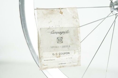 NOS CAMPAGNOLO ZONDA CLINCHER VINTAGE REAR 650c WHEEL 20H HOLES OLD TRIATHLON - Picture 6 of 12