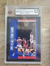 1991 Fleer #238 All-Star Game Unforgettable KSA 9.5 NGM Michael Jordan 