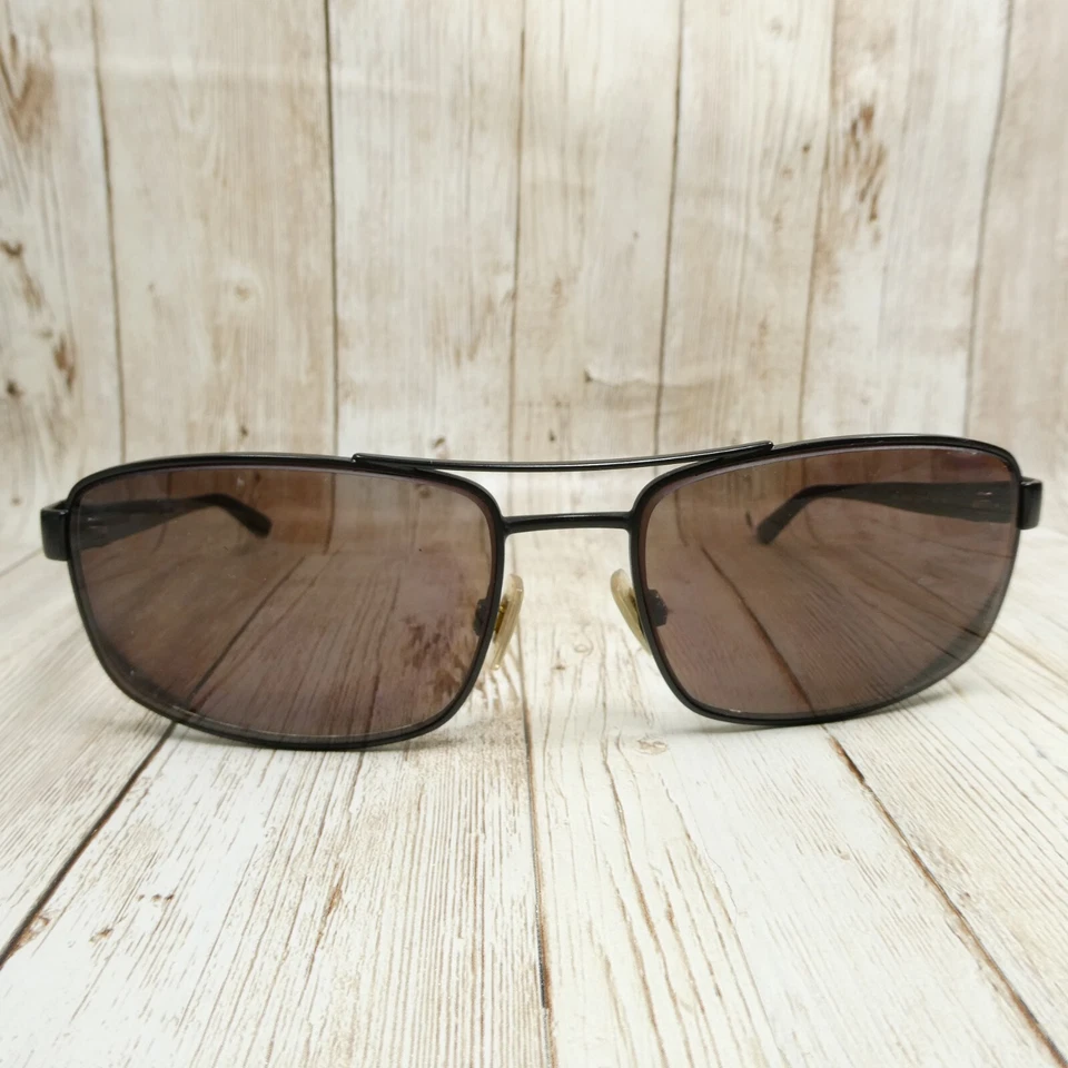 Gafas de sol POLO Ralph Lauren de metal negro marcos con estuche PH3086 9038/71 58-17-140 Foto 4 de 4