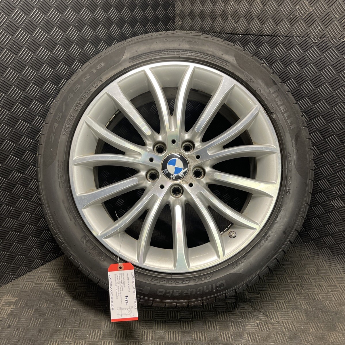 💠OEM 2011 - 2016 BMW F10 F06 528I 640I 535I WHEEL RIM W/ TIRE 💠OEM 2011 - 2016 BMW F10 F06 528I 640I 535I WHEEL RIM W/ TIRE