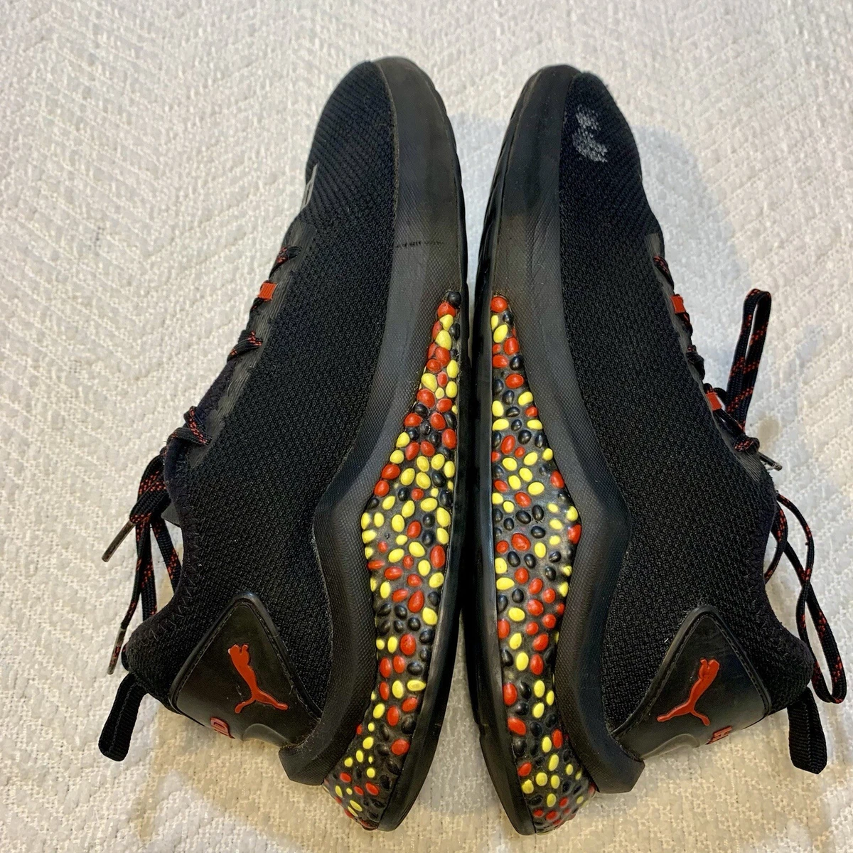 Puma Hybrid NX Black Red Yellow for sale | eBay