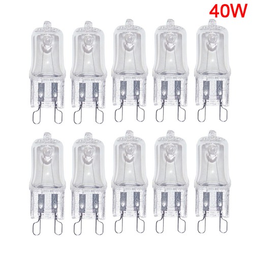 10Pcs Oven Light Bulb G9 High Temperature Bulb Steamer Light 25w 28w 40w 60w - Picture 11 of 16