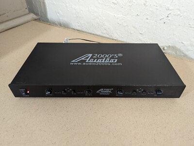 2000's AUDIO AWM6526U Pro 4-Channel UHF Wireless System 16 Adjustable Frequency