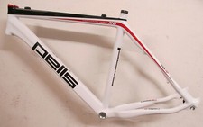 Pells X6 MTB Carbon Telaio Weiss-Rot-Schwarz 1445gr. 53cm Vernice 26" Nuovo