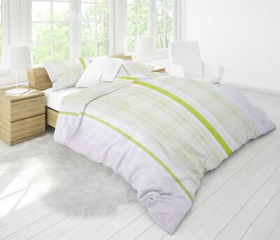 P.K.-Collection Mako-Satin Bettwäsche 100% Baumwolle YKK Reißverschluss 1403-50