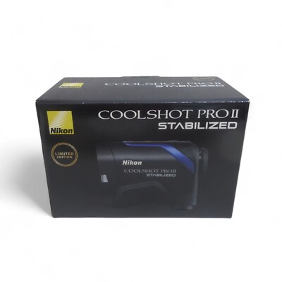Nikon COOLSHOT Pro II Stabilized Golf Laser Rangefinder Nikon COOLSHOT Pro II Stabilized Golf Laser Rangefinder