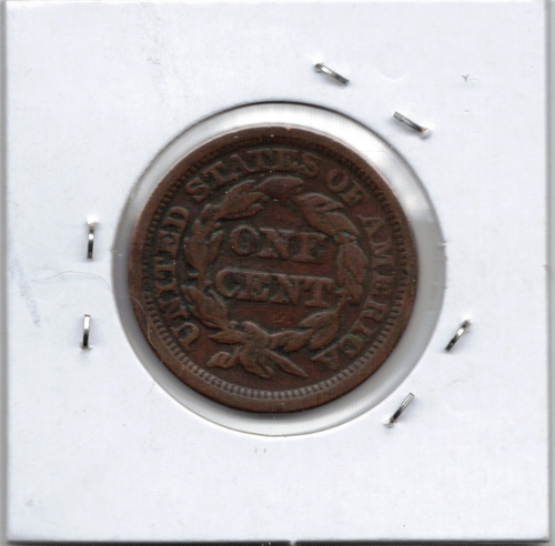 1845 BRAIDED HAIR LARGE Cent in FINE condition ~ PLEASE SEE THE SCAN stk 2 - Picture 5 of 5