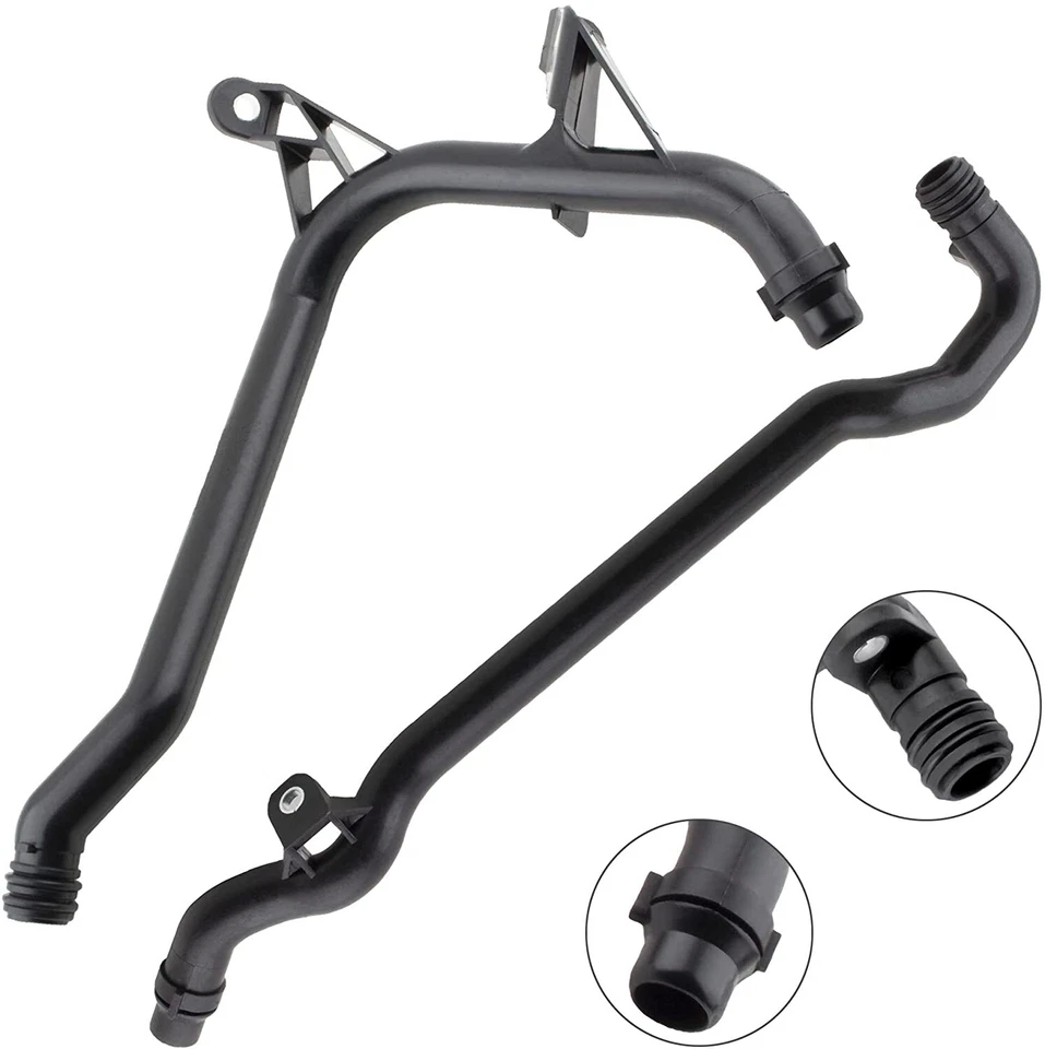 2x Tubo de entrada de calentador de motor refrigerante de agua para BMW 323Ci 325Ci 328i 525i 528i L6 Foto 3 de 4